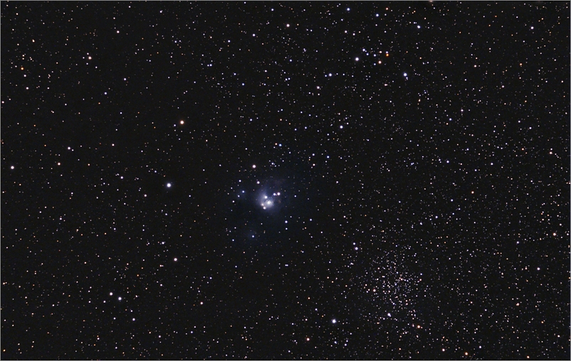 NGC 7129 og NGC 7142